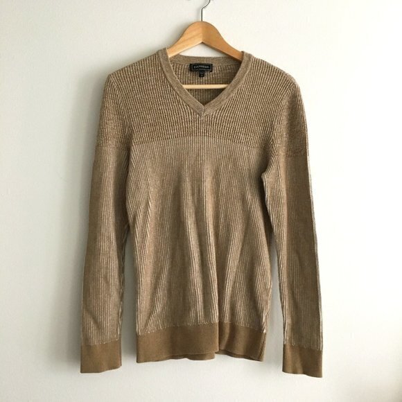 5/$15‎ - Express V Neck 100% Cotton Long Sleeve Swe - Picture 1 of 4